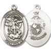 St. Michael - Marines Medal and Necklace