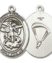 St. Michael - Paratrooper Medal and Necklace