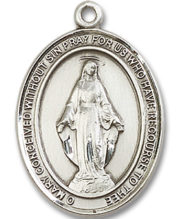 Miraculous Medal and Necklace