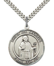 philip the apostle round medal