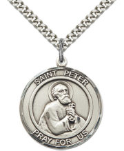 st peter the apostle round medal