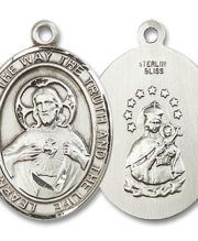 Scapular Medal and Necklace