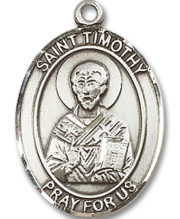 St. Timothy Medal and Necklace