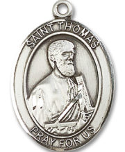 St. Thomas The Apostle Medal and Necklace