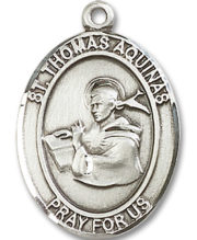 St. Thomas Aquinas Medal and Necklace