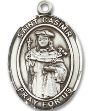 St. Casimir Of Poland Medal and Necklace