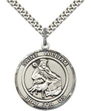 st william of rochester round medal