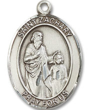 St. Zachary Medal and Necklace