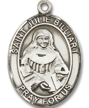 St. Julie Billiart Medal and Necklace