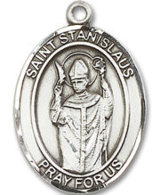 St. Stanislaus Medal and Necklace