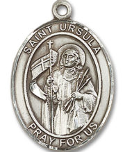 St. Ursula Medal and Necklace