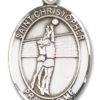 St. Christopher - Volleyball Medal and Necklace