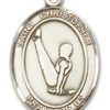 St. Christopher - Gymnastics Medal and Necklace