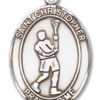 St. Christopher - Lacrosse Medal and Necklace