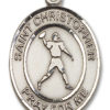 St. Christopher - Football Medal and Necklace
