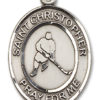 St. Christopher - Ice Hockey Medal and Necklace
