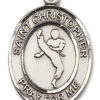 St. Christopher - Martial Arts Medal and Necklace
