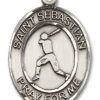 St. Sebastian - Baseball Medal and Necklace