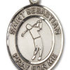 St. Sebastian - Golf Medal and Necklace