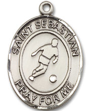St. Sebastian - Soccer Medal and Necklace