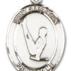 St. Sebastian - Gymnastics Medal and Necklace