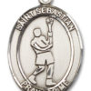 St. Sebastian - Lacrosse Medal and Necklace