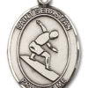 St. Sebastian - Surfing Medal and Necklace