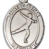 St. Sebastian - Figure Skating Medal and Necklace