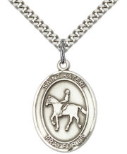 st kateri - equestrian medal