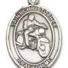 St. Christopher - Motorcycle Medal and Necklace