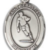 St. Sebastian - Rugby Medal and Necklace