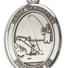 St. Sebastian - Fishing Medal and Necklace