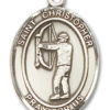 St. Christopher - Archery Medal and Necklace