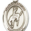 St. Sebastian - Rodeo Medal and Necklace