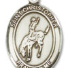St. Christopher - Rodeo Medal and Necklace