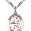 st christopher - field hockey medal