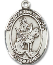 St. Martin Of Tours Medal and Necklace