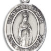 Virgen De Fatima Medal and Necklace
