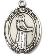 St. Petronille Medal and Necklace