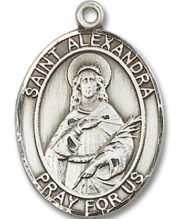 St. Alexandra Medal and Necklace