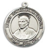 St. Ignatius Of Loyola Round Medal and Necklace