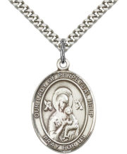 our lady of perpetual help medal