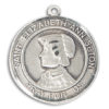 St. Elizabeth Ann Seton Round Medal and Necklace