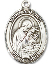 St. Aloysius Gonzaga Medal and Necklace