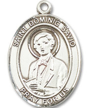 St. Dominic Savio Medal and Necklace