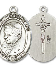 Pope Benedict Xvi Medal and Necklace