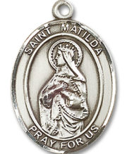 St. Matilda Medal and Necklace
