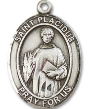 St. Placidus Medal and Necklace
