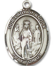 Our Lady Of Knock Medal and Necklace