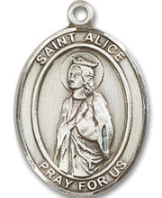 St. Alice Medal and Necklace